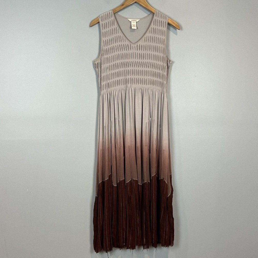 Sundance Sleeveless‎ Ombre Summer Dress Women's Size 4 Distressed Lagnelook